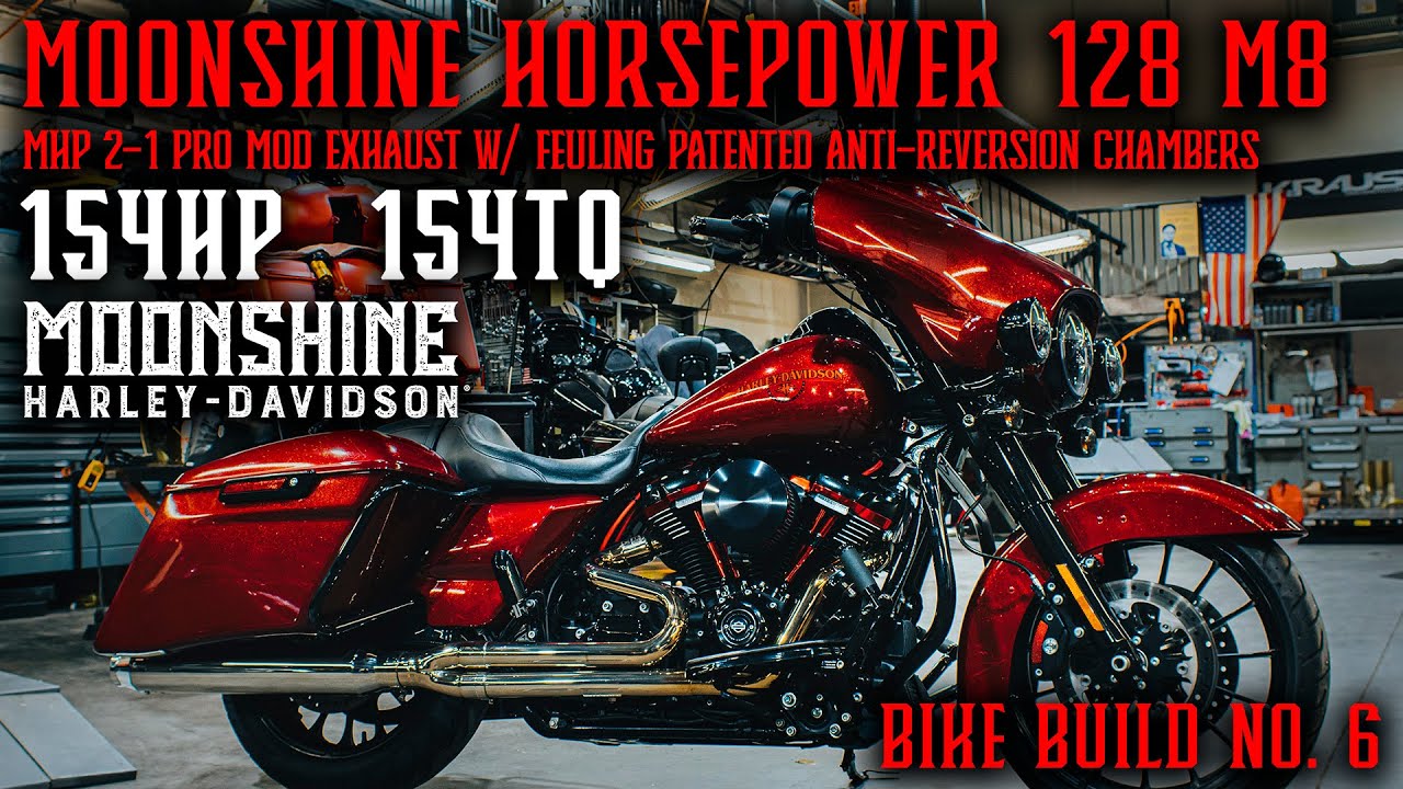 Moonshine Horsepower 128 M8 154HP 154TQ |  Bike Build No. 6