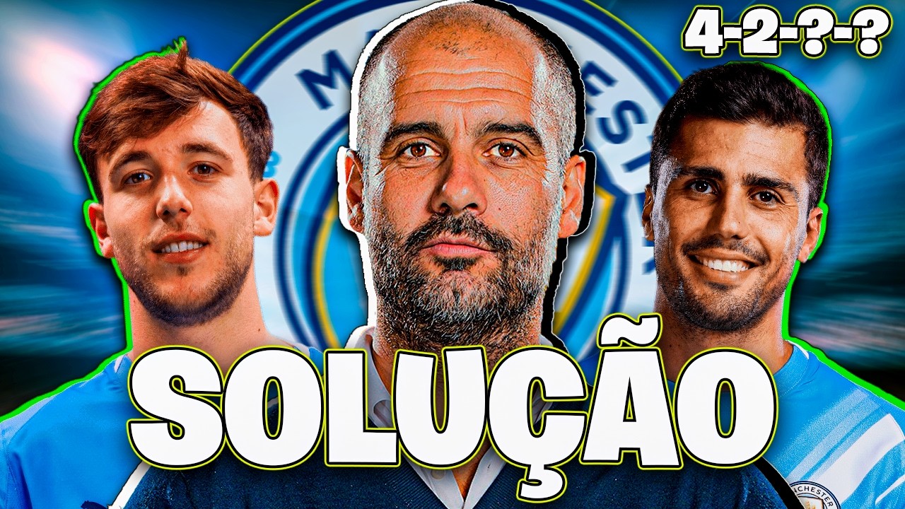 ESSA FORMAÇÃO VAI SALVAR A TEMPORADA DO MANCHESTER CITY - A SOLUÇÃO DOS PROBLEMAS DE GUARDIOLA