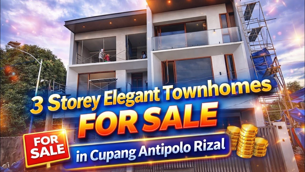 DHM#471 || 17.3M House and lot for sale in Cupang Antipolo Rizal near C&B Mall. 