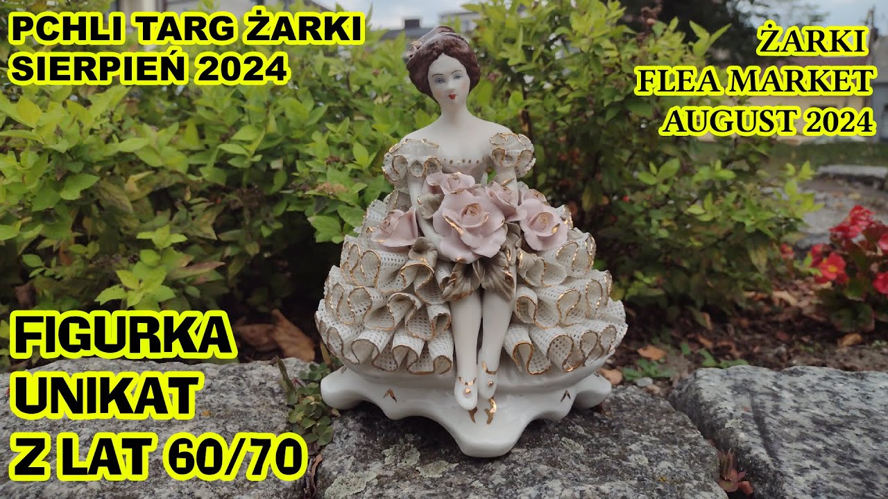 🕰️💲💰 Targ Staroci w Żarkach. Pchli Targ. Porcelanowy unikat jest nasz 🕰️💲💰  #fleamarket