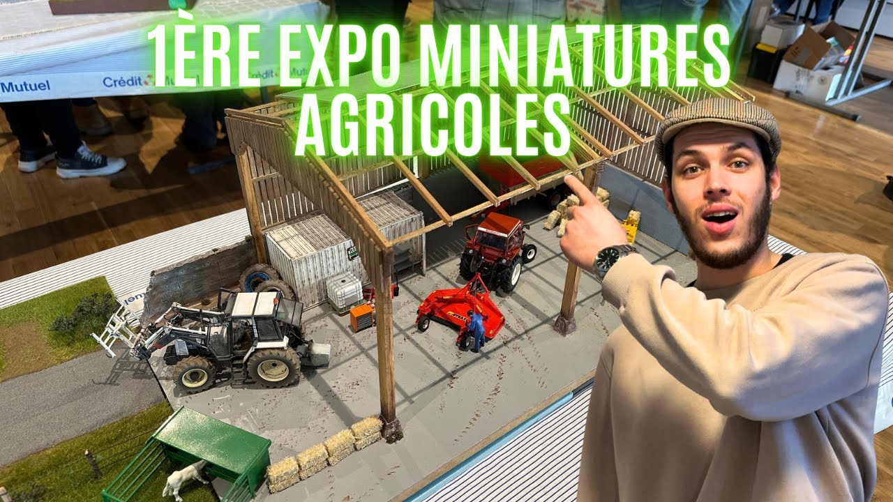J’ai découvert la première exposition de miniatures agricoles à Saint-Martin-la-Pallu (86)