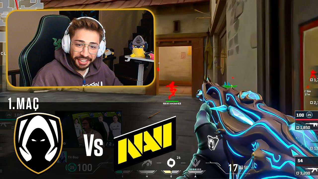 NAVI vs TH 1. MAÇ | VCT EMEA 2026 Kickoff | VALORANT (COMBATRY NAVI vs Team Heretics izliyor)