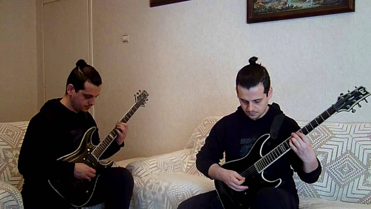 Cradle Of Filth - 3 - A Gothic Romance (Red Roses For The Devil's Whore) (Dual Guitar Cover)