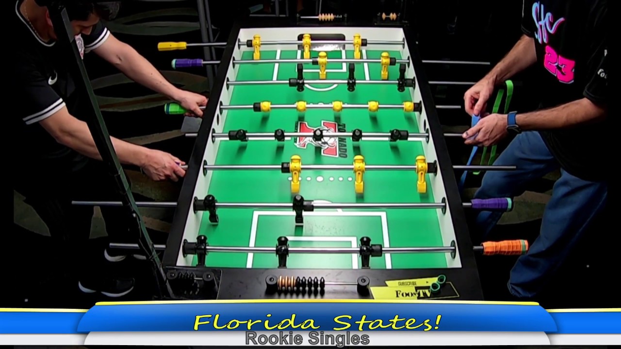 Florida State Foosball 2020 LIVE! Table 1