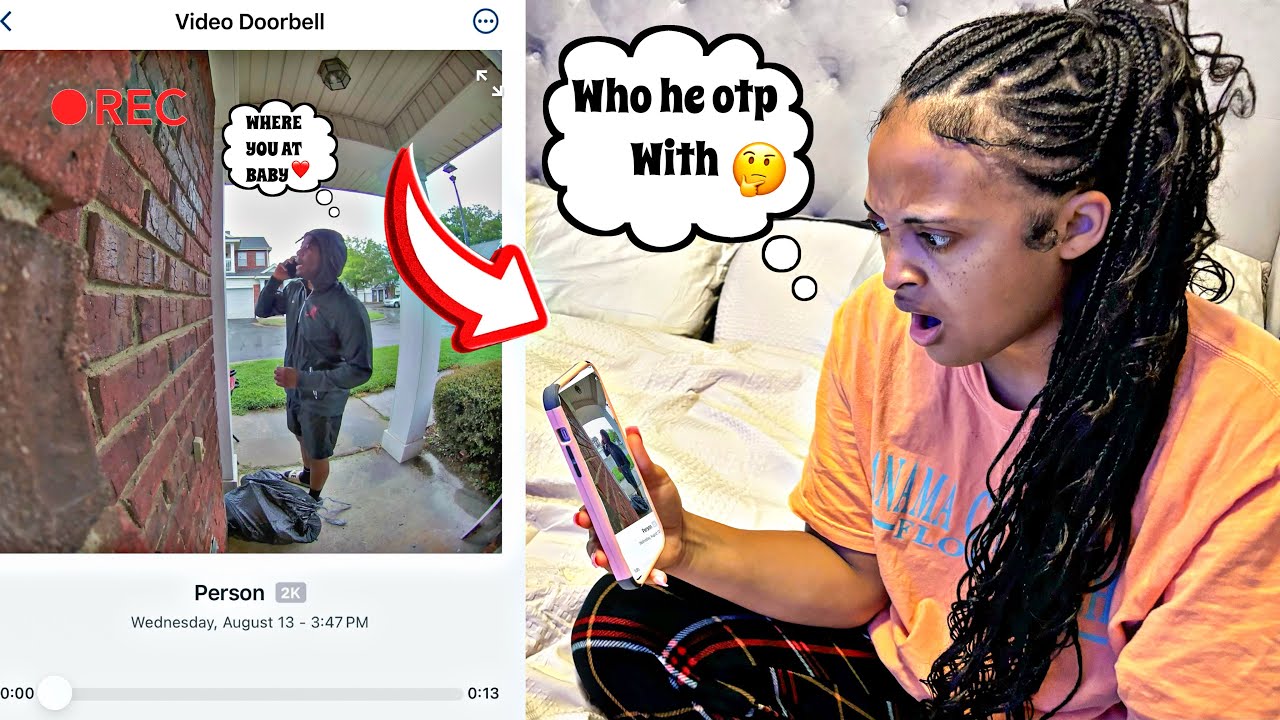 Caught Cheating On RING Camera! Prank On Mya