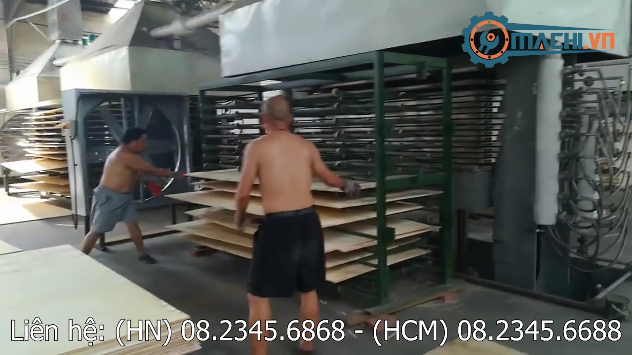 M&aacute;y &eacute;p v&aacute;n gỗ 18 khay Machi - Chất lượng cao - Gi&aacute; tốt nhất