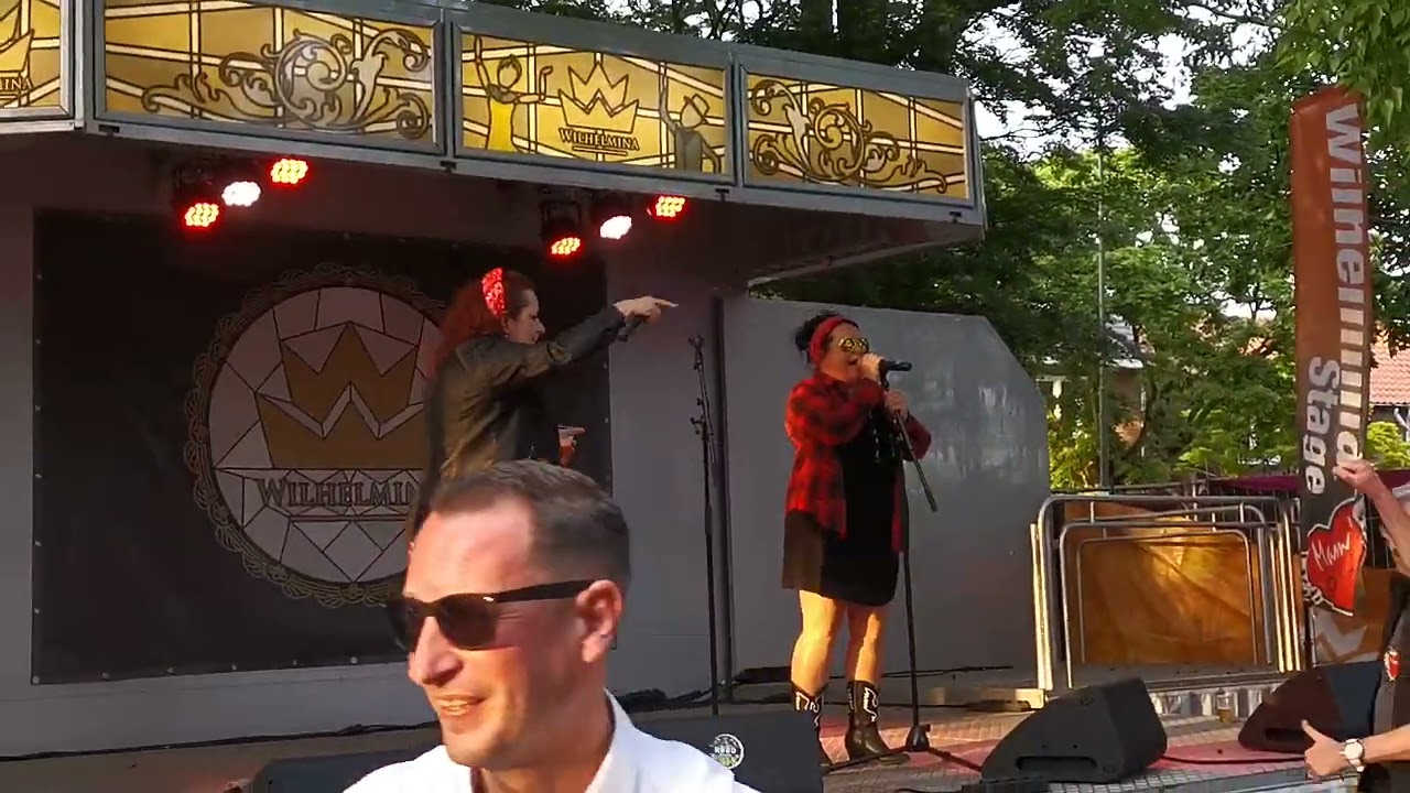 2024 Introduction (Jump around & Europapa) Rock chicks Sanny & Myron on tour @ Mama's Pride Geleen