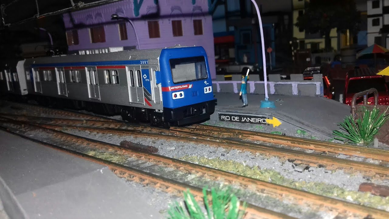 Unboxing do Trem Metropolitano Siemens Frateschi + Review-Locomotiva U5b RFFSA Frateschi