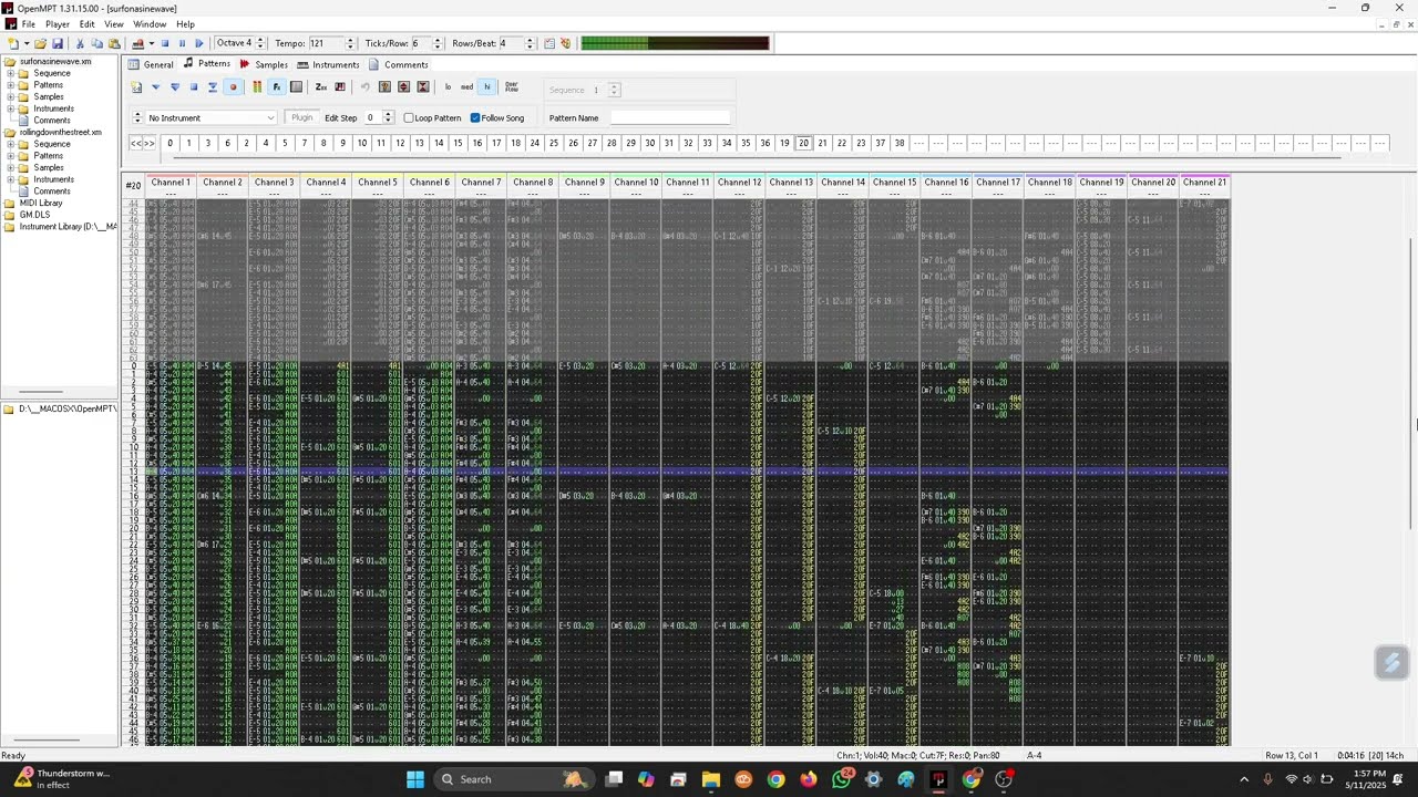 Surfing On A Sine Wave - Fearofdark (OpenMPT)