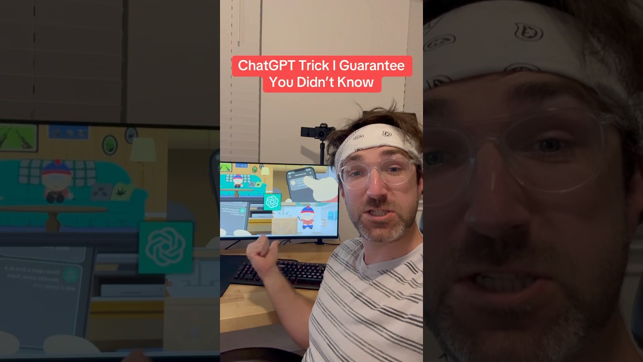 ChatGPT trick I guarantee you didn&rsquo;t know.