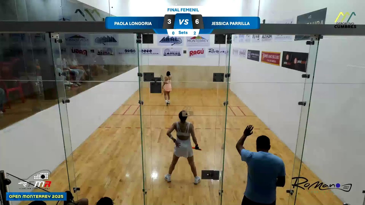 Final Femenil Paola Longoria vs Jessica Parrilla