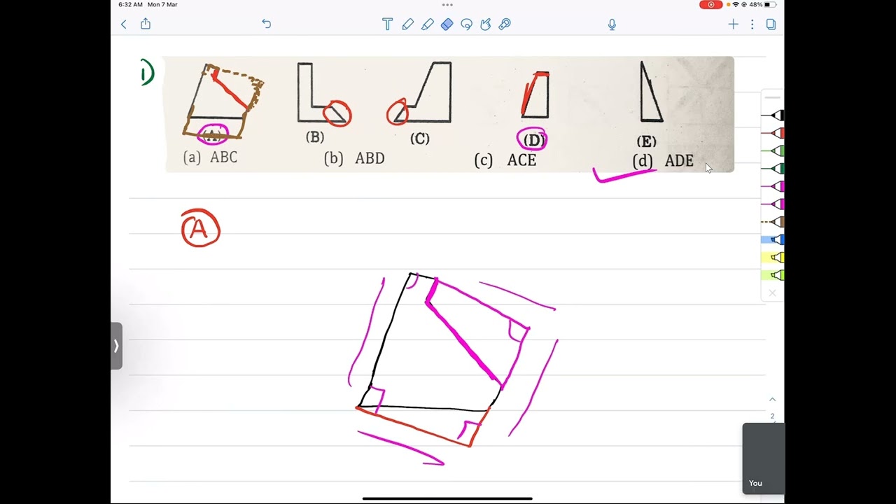 LokSewa IQ Class Non Verbal Reasoning: Construction of Squares | LokSewa IQ | Loksewa IQ Session