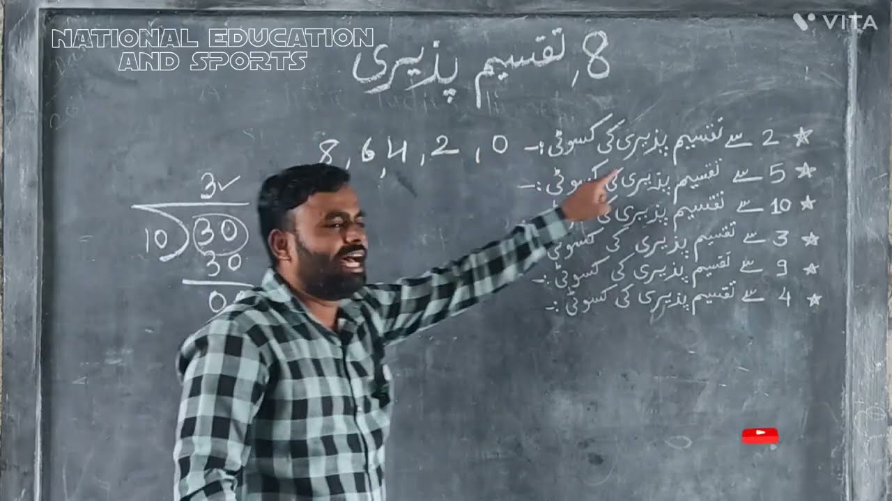 Class 6 Math|Chapter 8 Taksim Paziri (تقسیم پذیری) | Divisibility Rules|MaharashtraBoard Urdu Medium