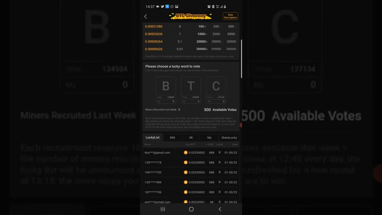 BTCS SATOSHI COIN MINING APP 2022 : HOW TO GET BTC DAILY FOR FREE