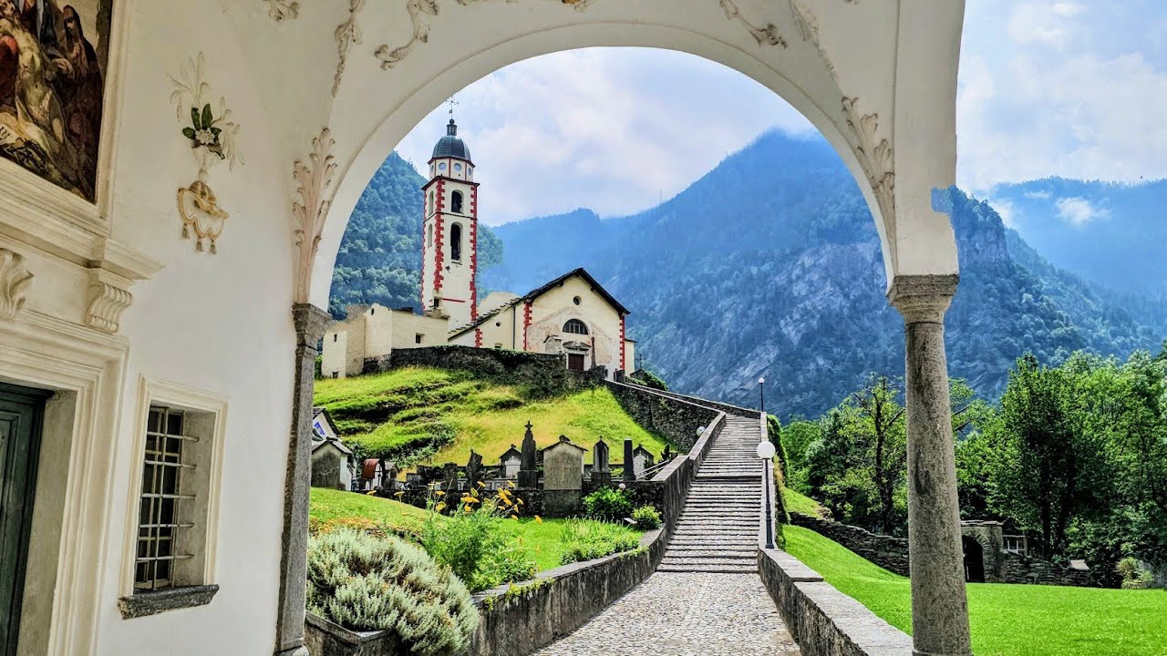 Soazza und Lostallo  Bergdörfer im Misox  Mesolcina 