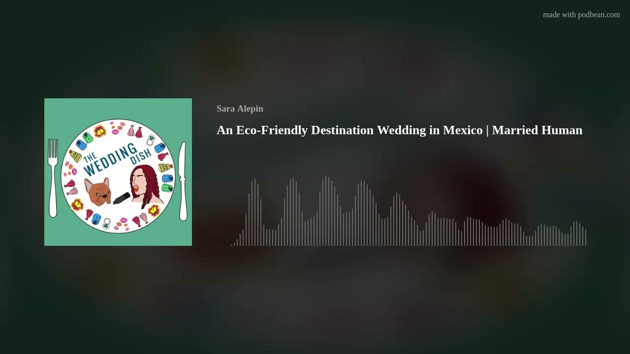 An Eco-Friendly Destination Wedding in Mexico | Married Human
