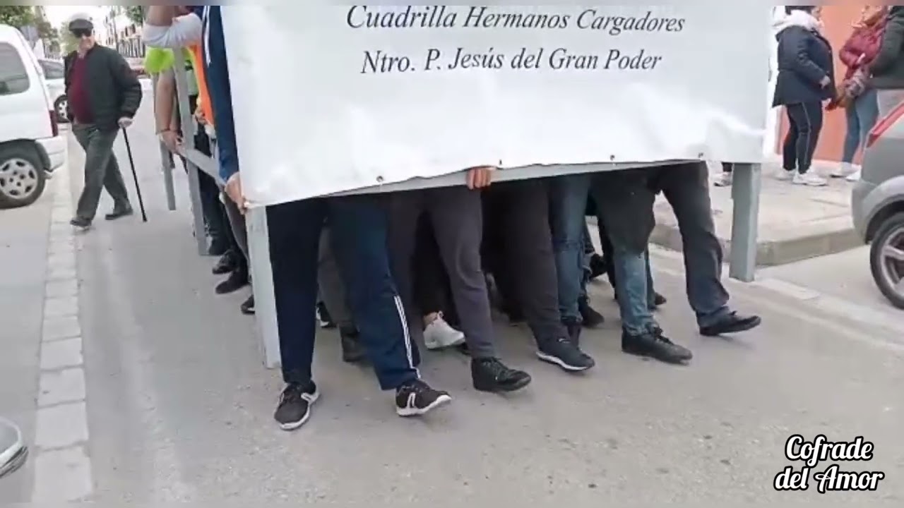 Ensayo cuadrilla Gran Poder, San Fernando febrero 2023