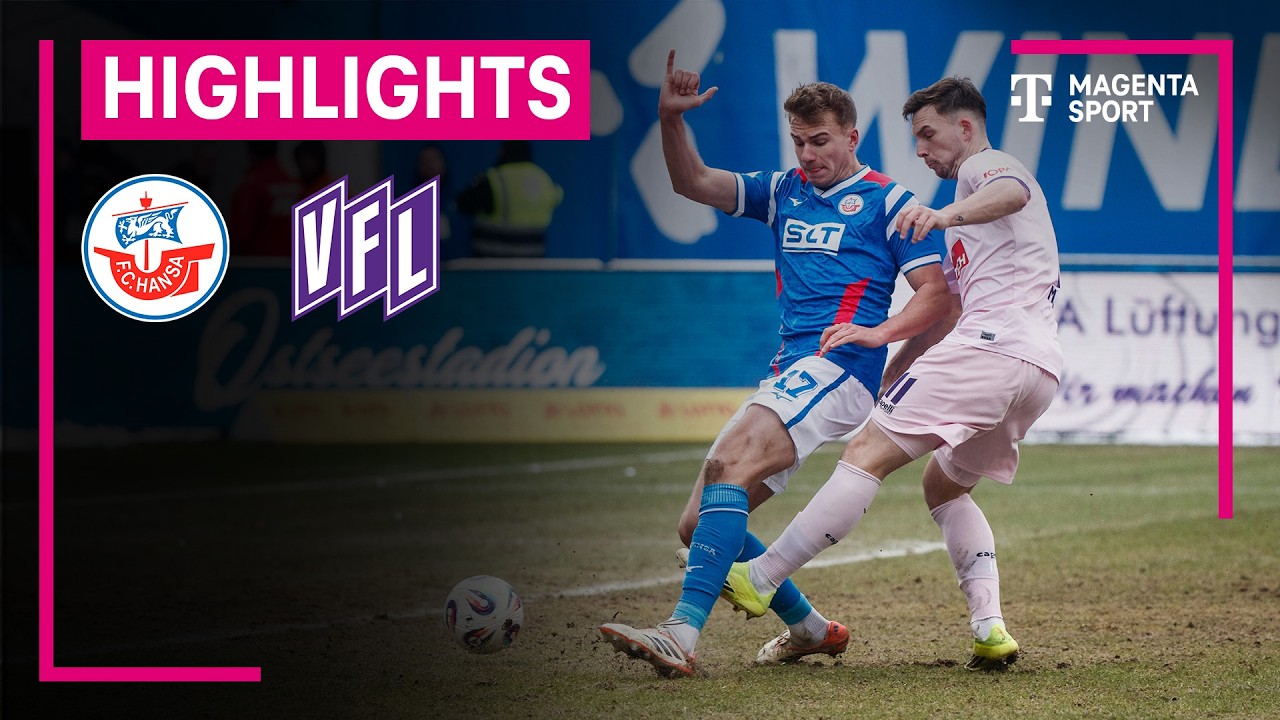 Hansa Rostock - VfL Osnabrück | Highlights 3. Liga | MAGENTA SPORT