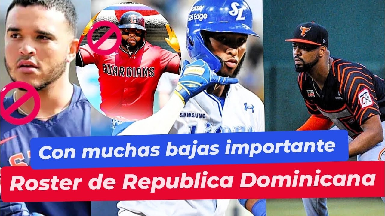 Republica Dominicana sin Receptores para el clásico mundial de beisbol.