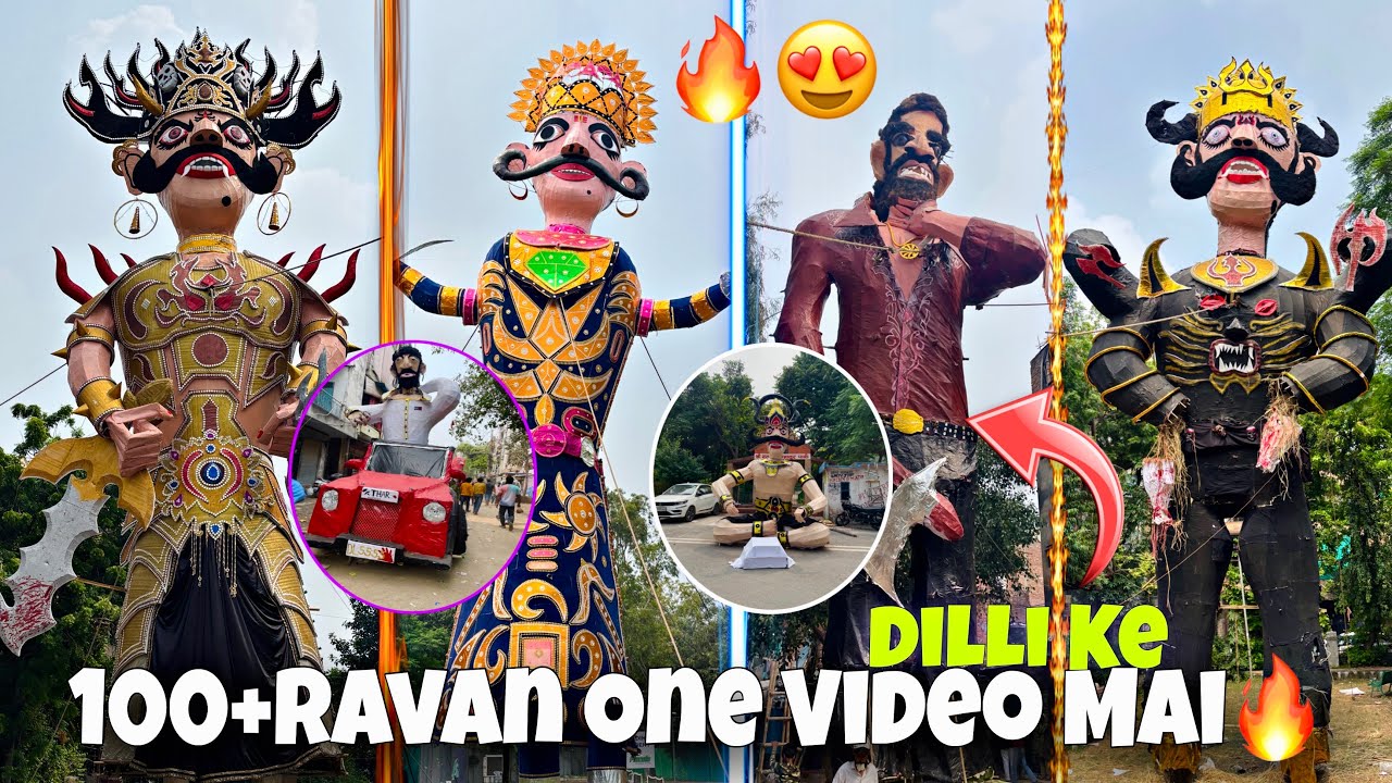 Puri Dili ke Top 100* Ravan One Video Mai🔥 | Subhash Nagar | Tagore Garder | Karampura |Patel Nagar