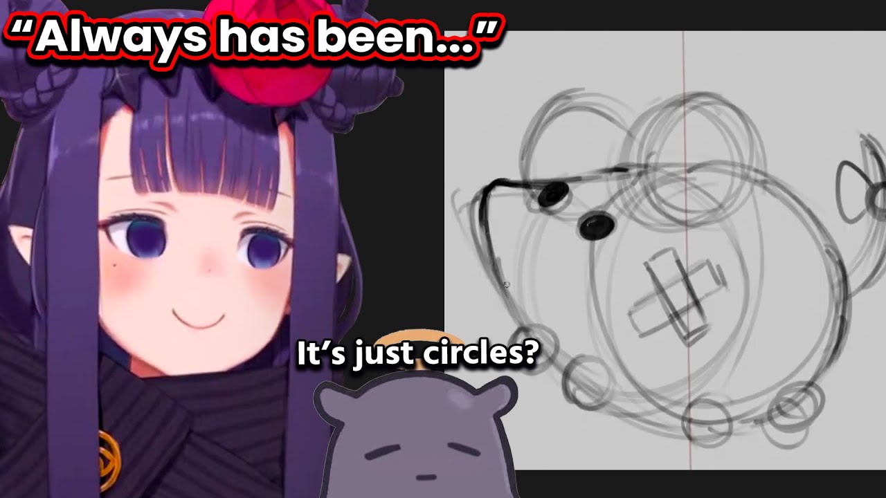 Ina draws Mr. Squeaks and it&rsquo;s literally just circles!?