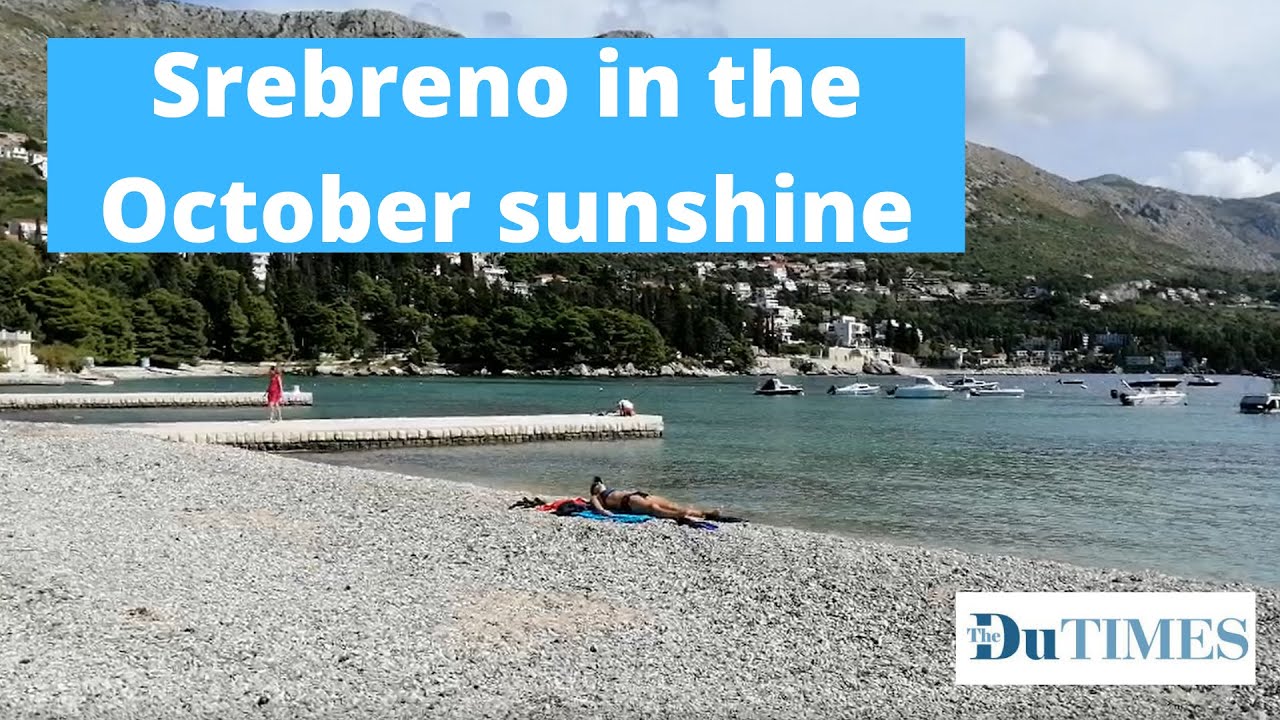 Walk-through Srebreno in Zupa in October sunshine