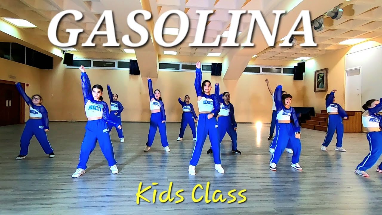 DADDY YANKEE - GASOLINA DANCE CHOREOGRAPHY. Kids Dance Class Choreo. Baile. Coreografia Gasolina.