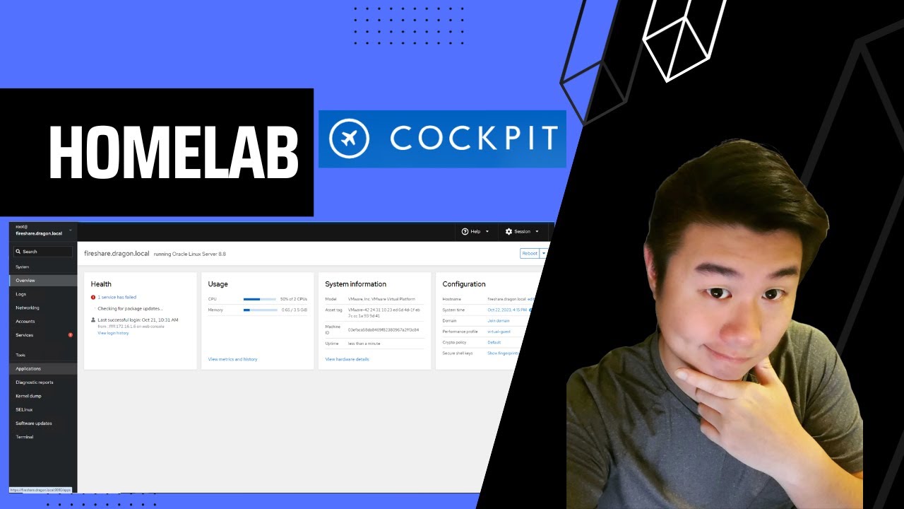 Homelab Series - Using Cockpit to Manage Linux Servers