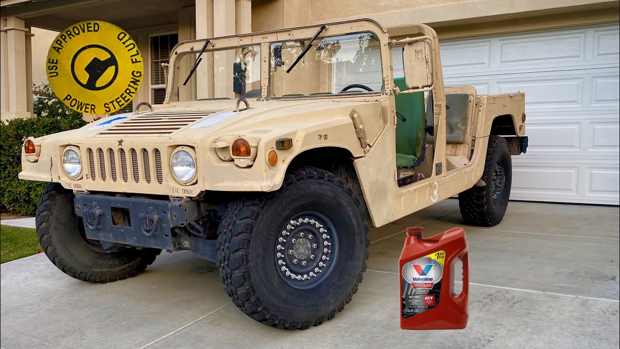 HMMWV Power Steering Fluid Flush
