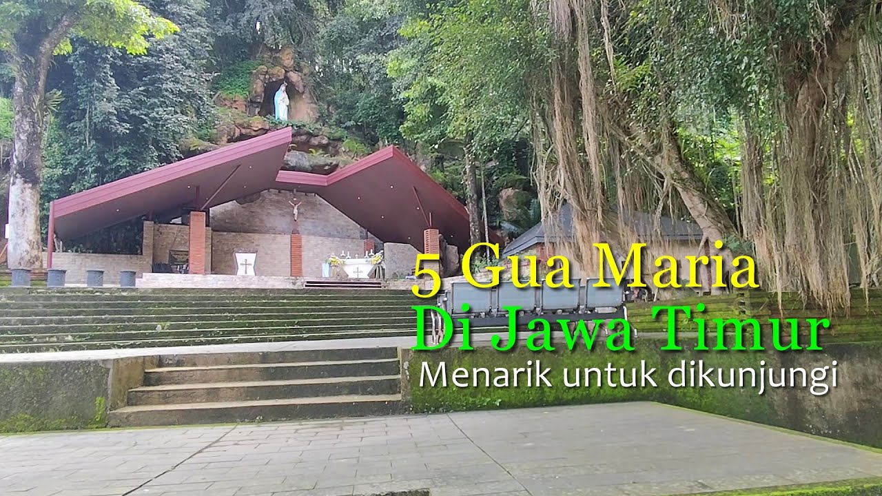 5 Gua Maria di Jawa Timur, menarik di kunjungi.