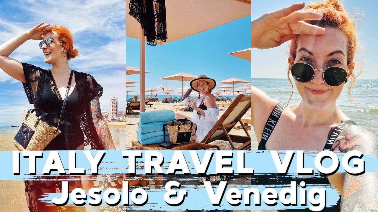 ITALY TRAVEL VLOG Part 1: Familienurlaub in Jesolo & Tagesausflug in Venedig // Sabrina Sterntal