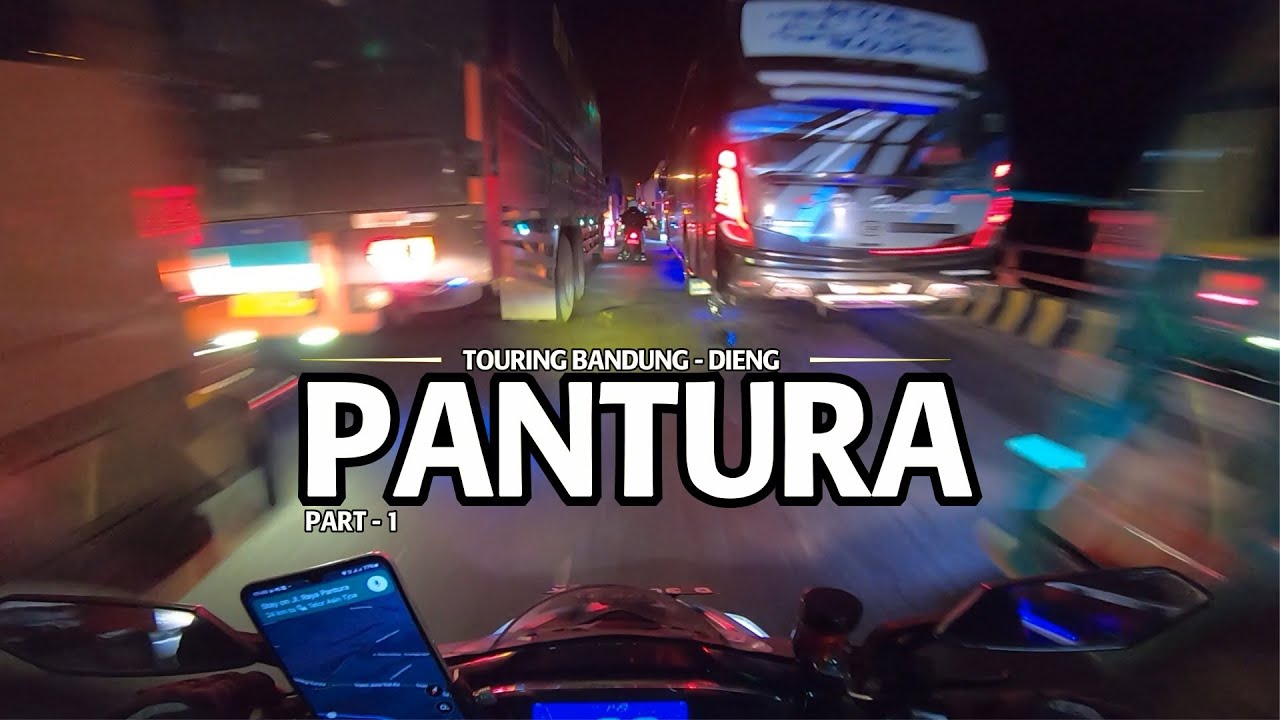 TOURING BANDUNG - DIENG 2025 | EP. 1 - PANTURA !! | YAMAHA AEROX 155 | MOTOVLOG 170#