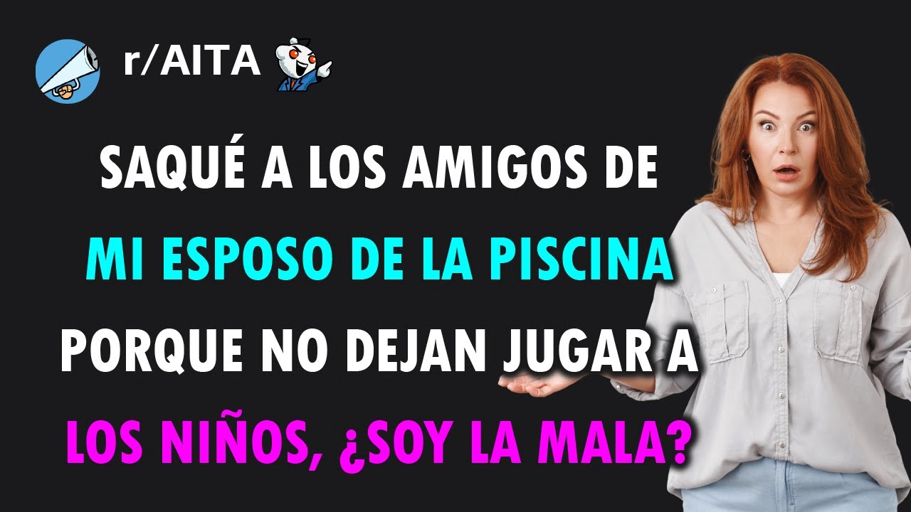 La piscina es para los niños, ve a buscarte un trabajo