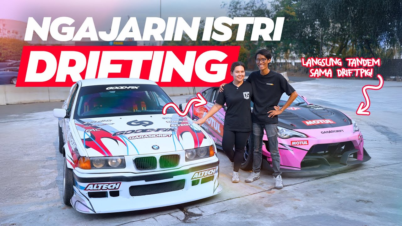 Istri Dipo Pembalap Baru Garasi Drift | Suami Istri jadi Drifter‼️