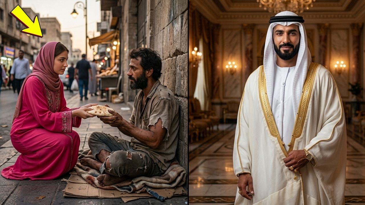 Ela Achou Que Estava Ajudando Um MENDIGO… Mas Ele Era O SHEIK Mais PODEROSO Do Emirados Árabe Unidos