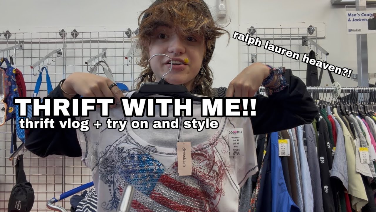 thrift vlog- trans ftm edition