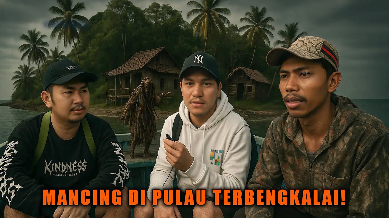 NEKAT MANCING DI PULAU TERBENGKALAI SURGANYA IKAN BABON PURBA!