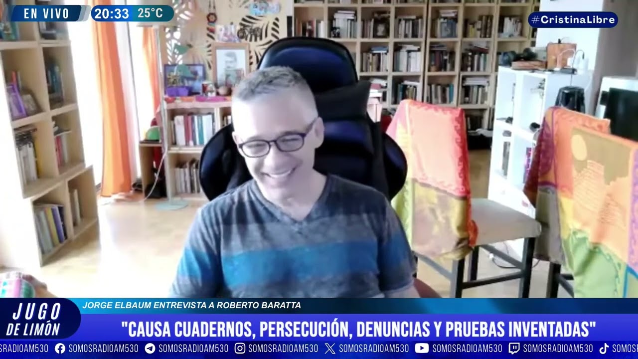 JORGE ELBAUM ENTREVISTA A ROBERTO BARATTA: 
