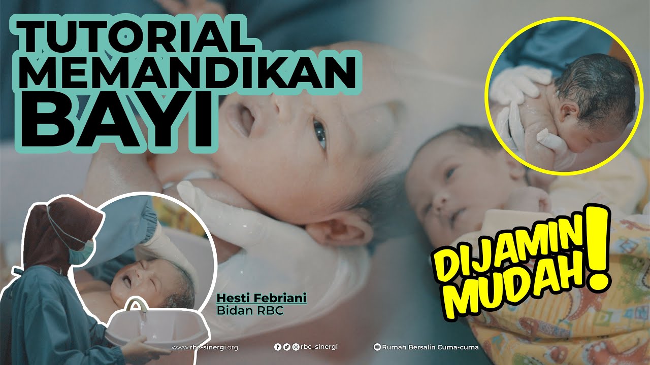 Jangan Sampai Salah! Ini Cara Memandikan Bayi Baru Lahir Yang Benar