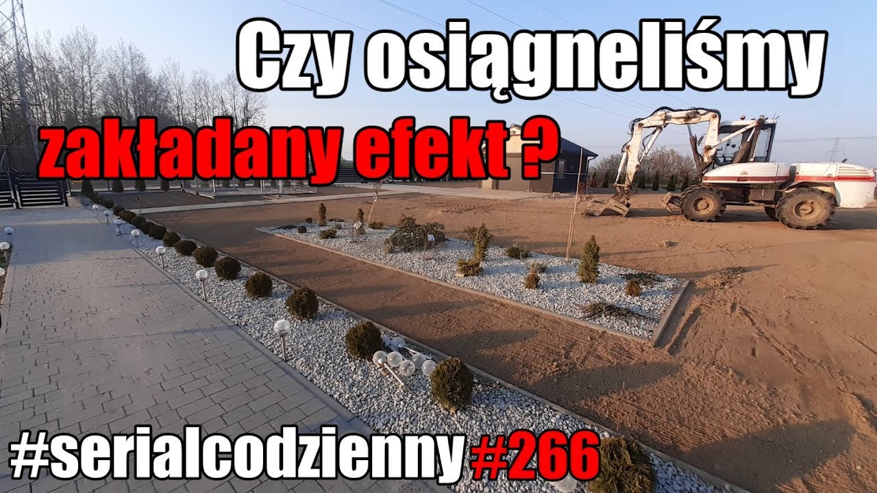 Czy osiągneliśmy zakładany efekt ? Jak sprawdziła się r&oacute;wniarka? #serialcodzienny