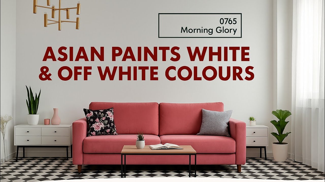 Asian Paints White and Off-White Colour Combinations @asianpaints