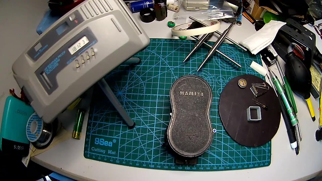 【胶片机维修日记】mamiya c220 镜头清理