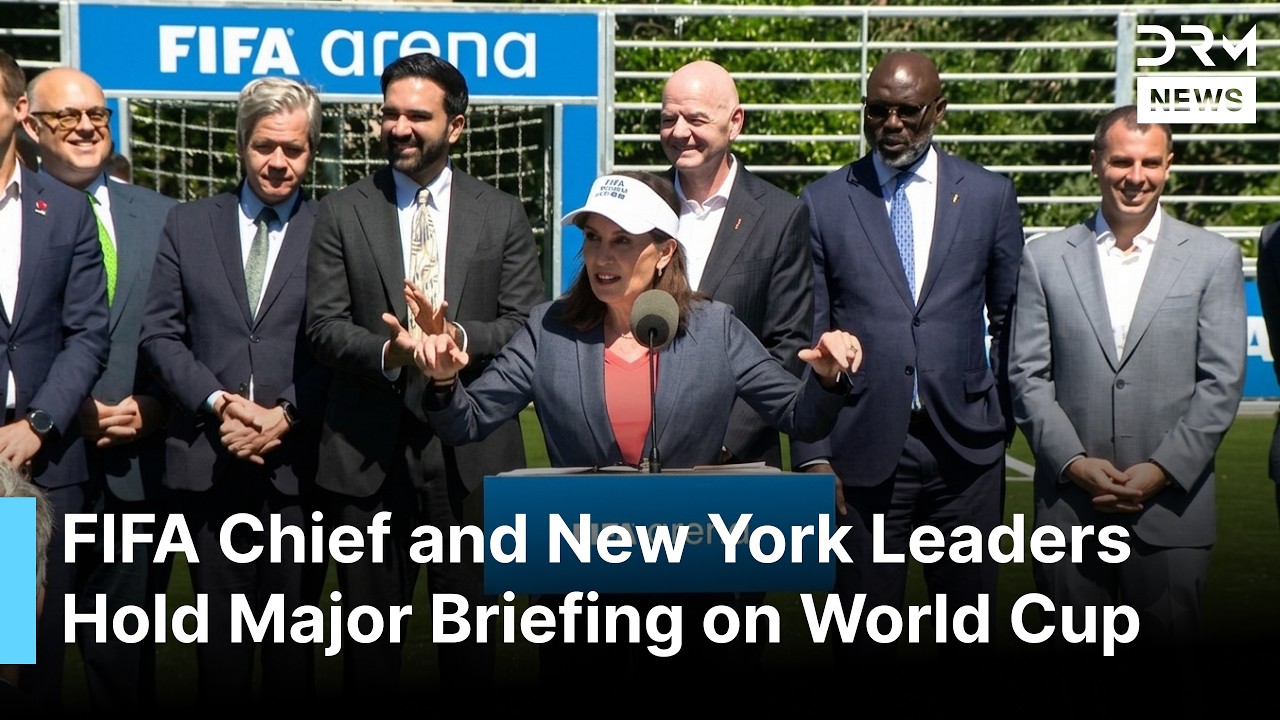FULL: Mamdani and Hochul Announce Massive Free World Cup Final Watch Party in Central Parks | AD1G