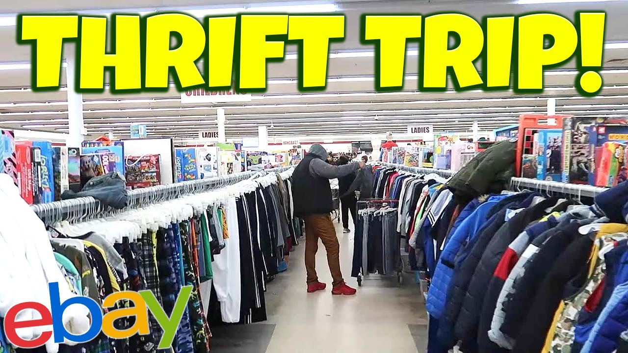 Thrifting 2 Thrift Stores! Buying and Selling Thrifted Stuff on Ebay and Amazon FBA!