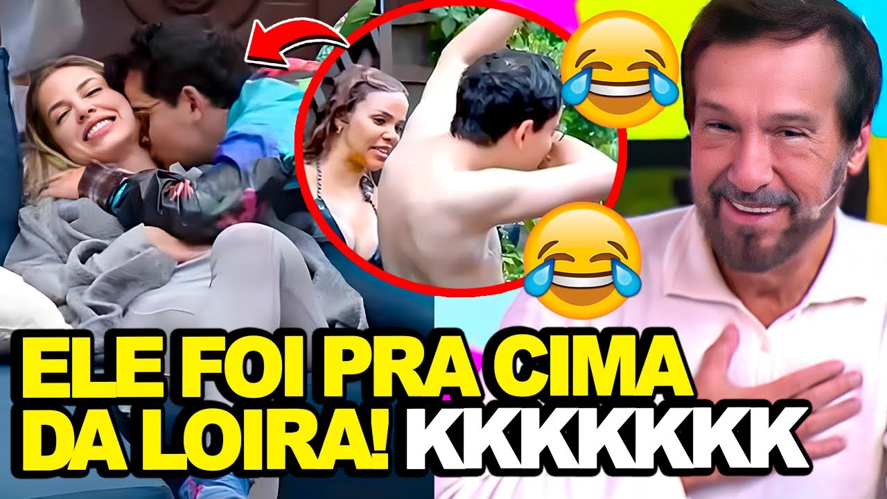 EMÍLIO RACHOU DE RIR REAGINDO AO DUDU CAMARGO XAVECANDO A GATA EM 