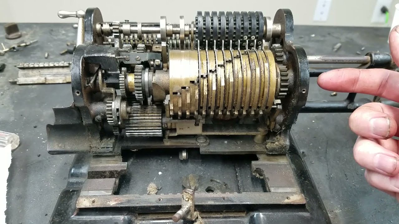 1930s Tiger Pinwheel Calculator Mechanical Calculator Complete Rebuild (Made In Japan)