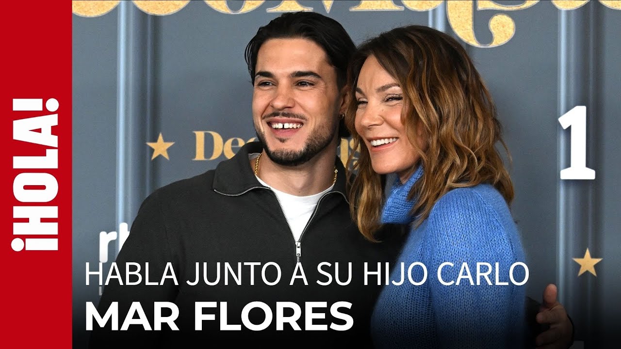 Mar Flores y su hijo Carlo revelan cómo ha sido trabajar juntos y confiesan si hubo discusiones