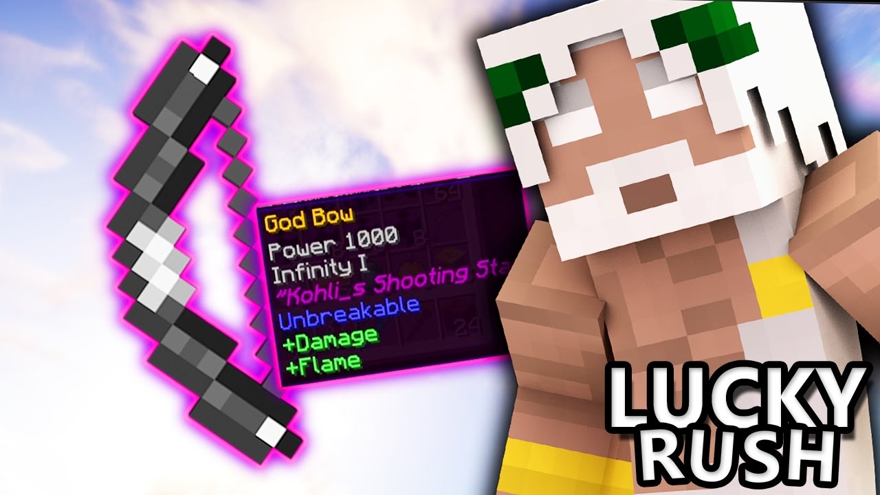 MIT GOD BOW KEINE CHANCE | Minecraft LUCKY RUSH | baastiZockt