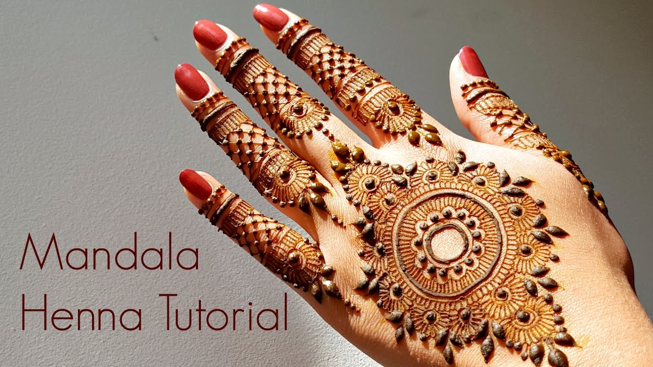 Mandala Henna Tutorial