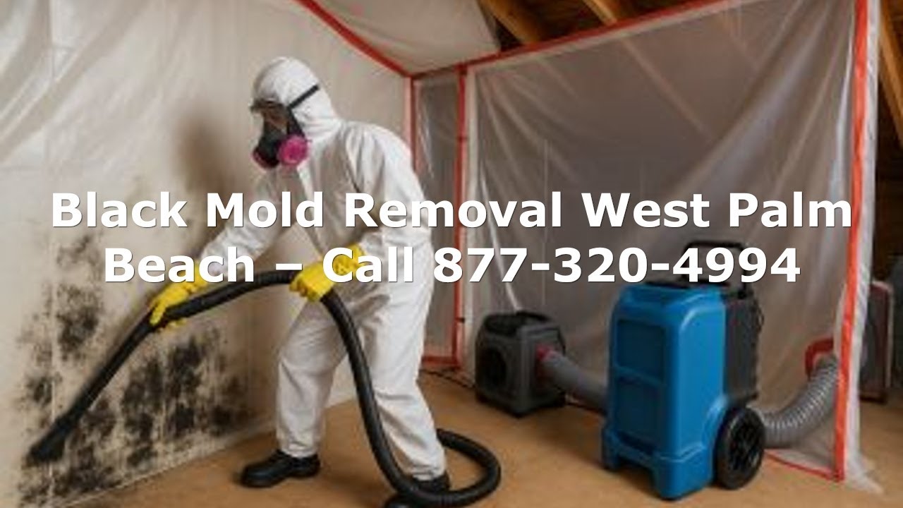 Black Mold Removal West Palm Beach &ndash; Call 877-320-4994